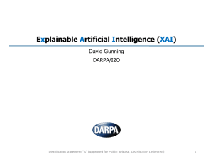 Explainable Artificial Intelligence (XAI)