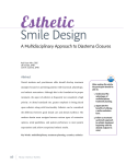 Smile Design - American Academy of Cosmetic Dentistry