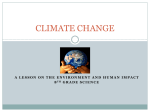 CLIMATE CHANGE