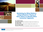 Marketing by What Matters: Using Schwartz`s Theory of Basic Values
