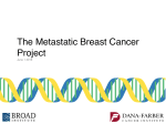 The Metastatic Breast Cancer Project