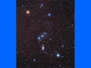 Picture: Alnitak is the left-hand star in Orion`s Belt. Image: NASA