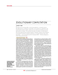 evolutionary computation - Algorithms and Complexity
