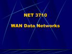 WAN Data Networks