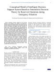 Conceptual Model of Intelligent Decision Support System