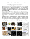 Simultaneous MRI/PET image acquisition from an MRI
