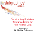 Constructing Statistical Tolerance Limits for Non