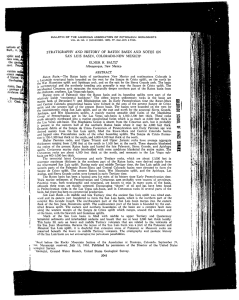 stratigraphy and history of raton basin and notes on san luis basin