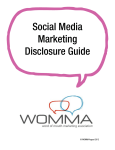 Social Media Marketing Disclosure Guide