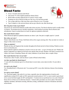 Blood Facts: