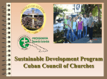 Sustainable Development Program Cuban Council of