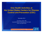 CDC - One Health Commission