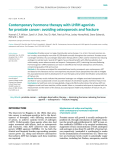 Contemporary hormone therapy with LHRH agonists for prostate