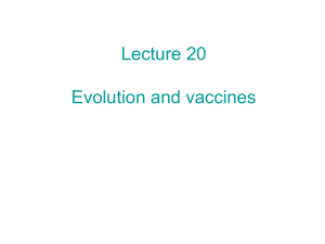 vaccine - University of Arizona | Ecology and Evolutionary Biology