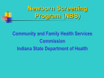 Indiana Newborn Screening