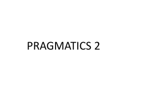 pragmatics 2 - Studentportalen