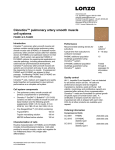 Clonetics™ pulmonary artery smooth muscle cell systems