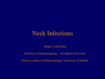 neck infection File - Ain Shams University