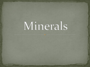 Minerals - Paul J. Goodenough