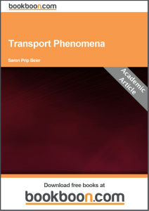 Transport Phenomena - Hailie Nene Foundation