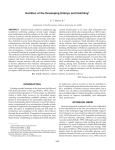 Nutrition of the Developing Embryo and Hatchling