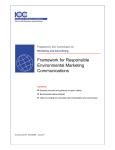 ICC Framework for Responsible Environmental Marketing