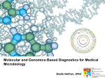 Molecular and Genomics-Based Diagnostics for Medical Microbiology