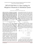 DSTATCOM With LCL Filter Topology for Mitigation of
