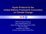 UNFCCC/Kyoto Protocol