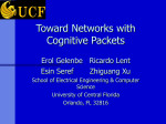 Cognitive Packet Networks - TERENA Networking Conference 2001