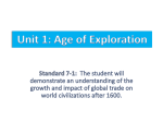Unit 1: Age of Exploration