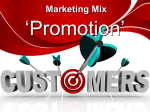 Marketing Mix - Promotion PP