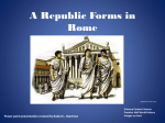 A Republic Forms in Rome