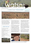 A wetland oasis – Fortescue Marsh Inside this issue