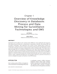 Overview of Knowledge Discovery in Databases Process and Data
