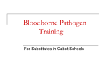 Bloodborne Pathogens - Cabot Public Schools