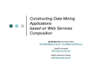 Constructing Data Mining Applications based on Web Services