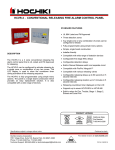 HCVR-3 - CONVENTIONAL RELEASING FIRE ALARM CONTROL