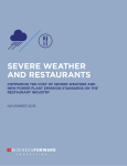 Severe Weather and Restaurants