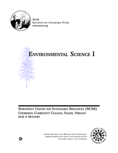 environmental science i