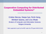 Cooperative Computing for Distributed Embedded Systems