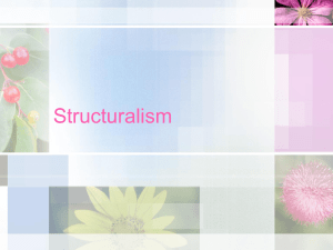Society as Structures with Functions