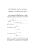 EMPIRICAL VERIFICATION OF THE CENTRAL LIMIT THEOREM