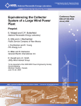 Equivalencing the Collector System of a Large Wind Power Plant
