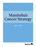 Manitoba`s Cancer Strategy