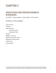 Vegetation and Biogeochemical Scenarios (Chapter 2) from the