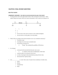 CHAPTER 4 FINAL REVIEW QUESTIONS MULTIPLE CHOICE