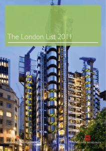 The London List 2011
