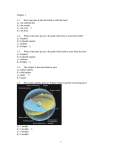 1 Chapter 1 1-1. How long does it take the Earth to orbit the Sun? a