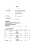 resume - Navodaya Institute of Technology, Raichur